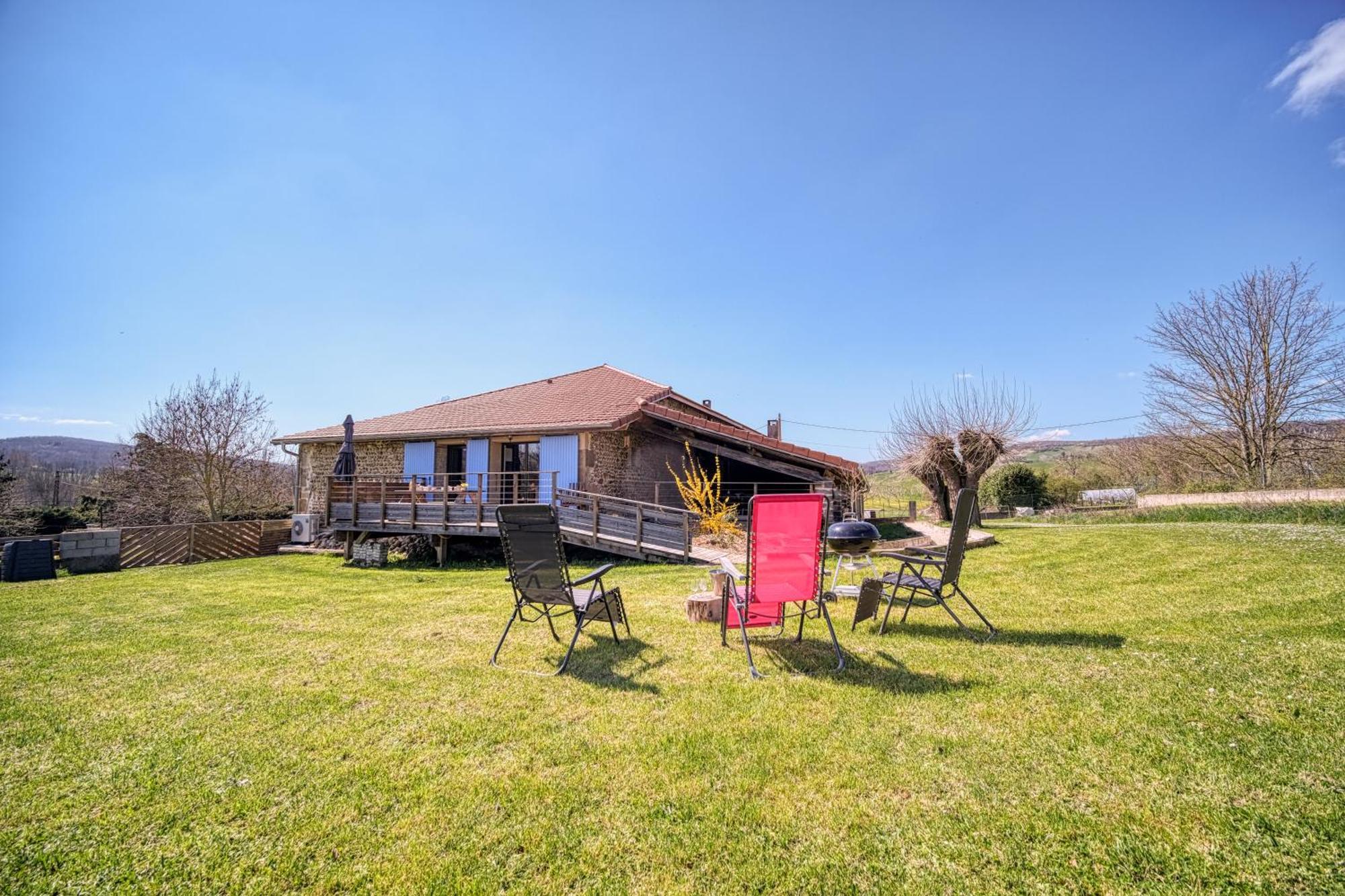 Maison Michonieres - Gite 3 Etoiles - 8 Personnes Miribel  Exterior foto