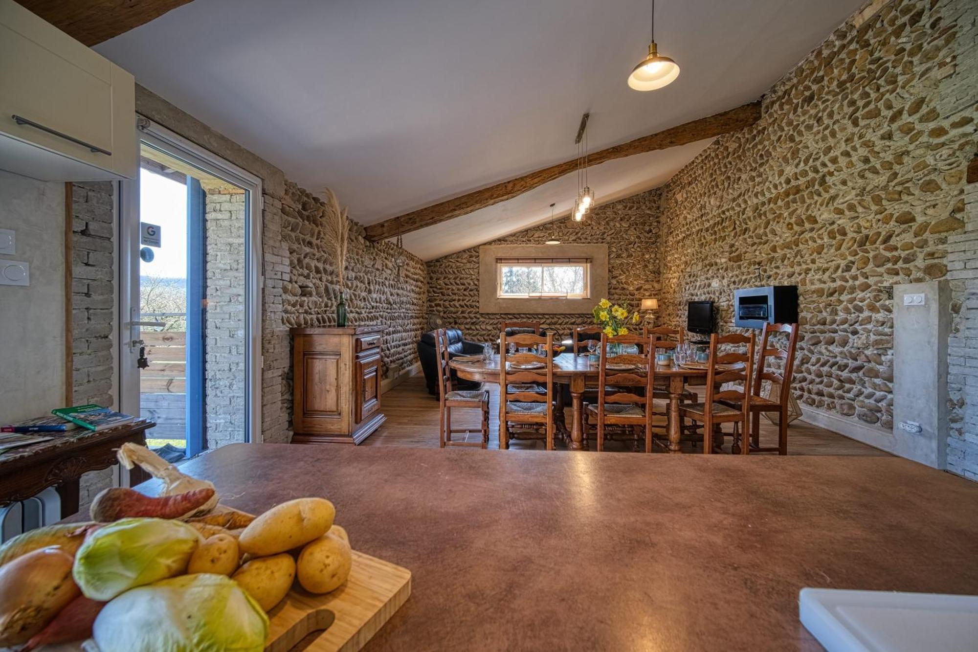 Maison Michonieres - Gite 3 Etoiles - 8 Personnes Miribel  Exterior foto